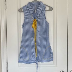 Le Shopo laced up shirt